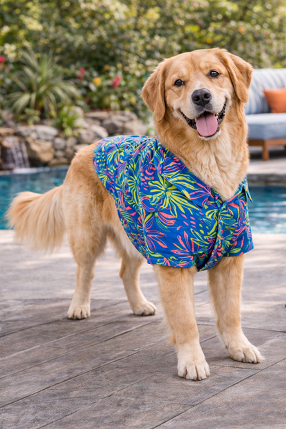 Tropical Breeze Dog Shirt – Premium Summer Wear for All Breeds