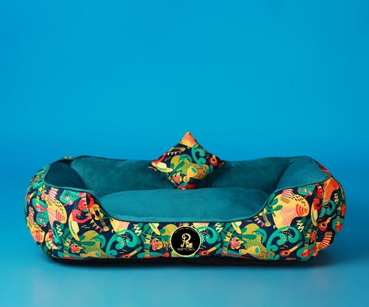 Petffection Tropical Bliss Designer Dog Bed