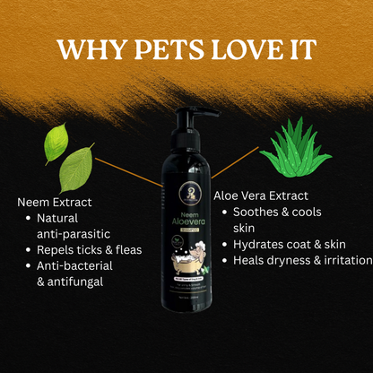 Petffection Neam & Aloe Vera Shampoo – 200ml