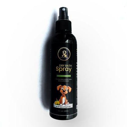 PETFFECTION LEMONGRASS FRESH DRY BATH SPRAY-200ML