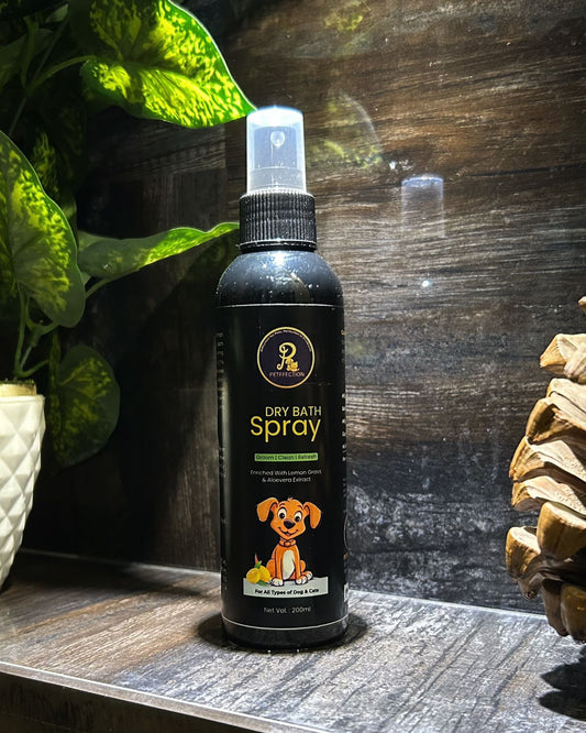 PETFFECTION LEMONGRASS FRESH DRY BATH SPRAY-200ML